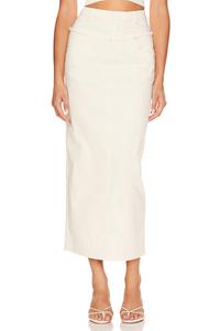 Юбка брикелл Camila Coelho, бежевый