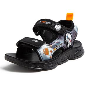 Детские сандалии с нескользящей подошвой и износостойким верхом RHOBESAM, черный