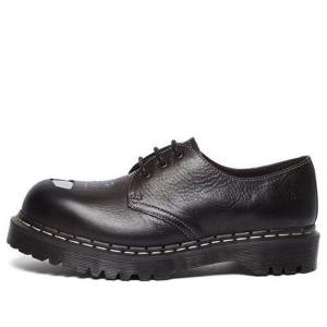 Кроссовки 1461 bex exposed steel toe oxford shoes 'black' Dr. Martens, черный