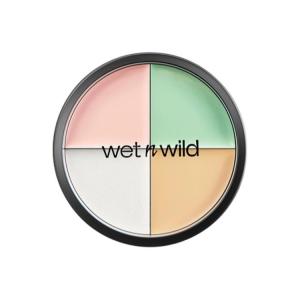 Палитра консилера 4 цвета универсальная натуральная увлажняющая 6,5г WET N WILD