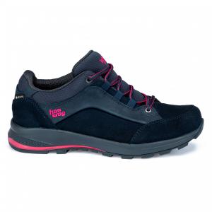 Мультиспортивная обувь Hanwag Banks Low Lady GTX, цвет Navy/Pink
