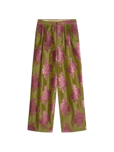 Плиссированные брюки Dries Van Noten, серый