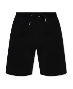 Шорты с логотипом Ami Paris, черный