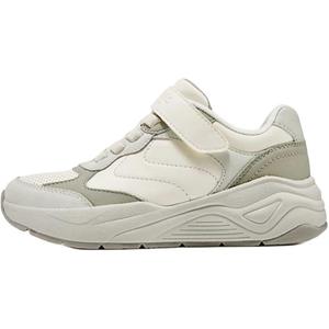 Детские кроссовки с низким верхом, амортизирующие, износостойкие, нескользящие Skechers Kids, белый/зеленый