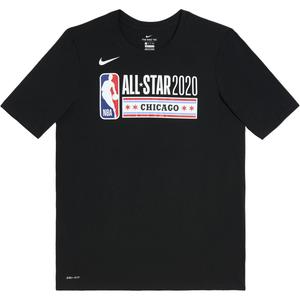 Nike Футболка NBA Dri Fit All Star черная для детей 3-7 лет
