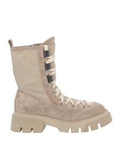 Ботильоны Brunello Cucinelli, серо-коричневый