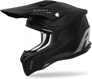 Мотоциклетный шлем Airoh Strycker Composite Carbon Offroad, Matte Black