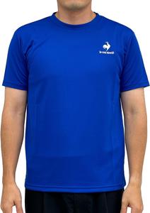 Футболка с коротким рукавом Le Coq Sportif, влагоотводящая, быстросохнущая, с защитой от УФ-излучения, эластичная, цельная, унисекс, подходит для бега, тренировок, тенниса и взрослых