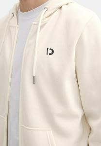 Толстовка на молнии MIT LOGO PRINT TOM TAILOR DENIM, белый