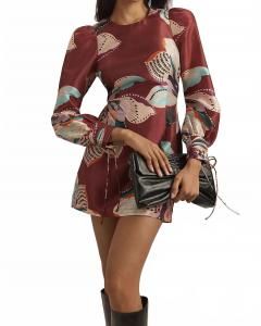 Длинный мини-сарафан Deva в разноцветном исполнении Hutch, мультиколор