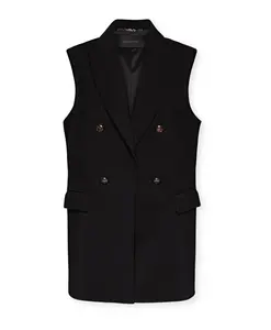 Блейзер без рукавов Elena Mirã², черный