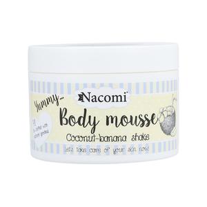 Nacomi, Body Mousse, мусс для тела «Кокос-банановый коктейль», 180 мл