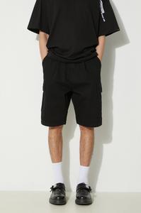 Джинсовые шорты из авиационного хлопка Alpha Industries, черный