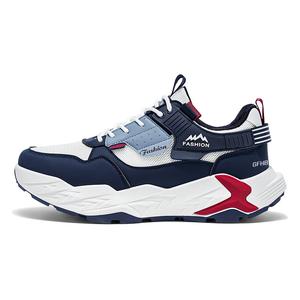 Дышащие низкие повседневные кроссовки для подростков Kung Fu partners, белый/синий