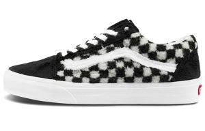 Кроссовки Old Skool Vans 'Sherpa Checkerboard - Black'