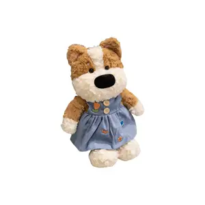 Мягкая и милая плюшевая игрушка бегущий вест хайленд терьер высота 45см Bitter purchase