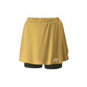 Конкурсная серия повседневная короткая юбка женская YONEX, золото