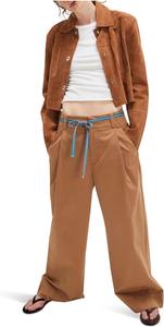 Брюки Free People Buckle Back Trousers, Tobacco Combo