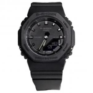 CASIO Часы Women's Liquid Crystal/Analog Dual Display Series Black Watch, Black