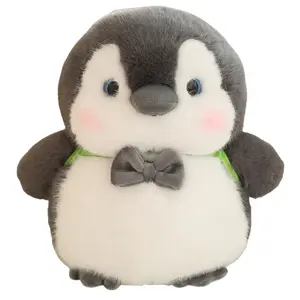Плюшевая кукла Bowknot Penguin высотой 25см/35см Princess lovers, Penguin Brother-35Cm