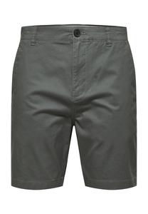 Шорты-чиносы мужские SELECTED, цвет Dark Shado