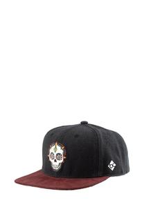 Бейсболка Bavarian Caps DIA DE MUERTOS, Schwarz/Black