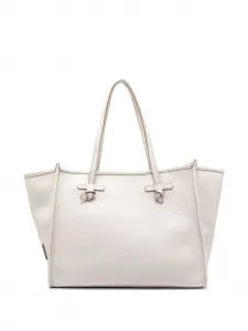 Кожаная сумка-тоут Gianni Chiarini, белый