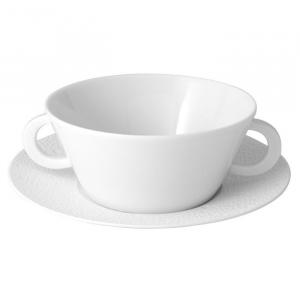 Bernardaud Ecume Белая чашка для крем-супа, белый