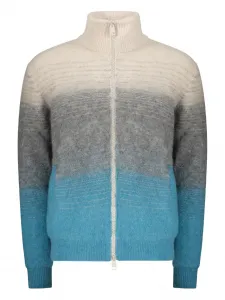 Кардиган с высоким воротником Herno, синий