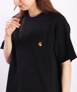 Футболка с коротким рукавом, вышитый логотип Carhartt WIP, черный