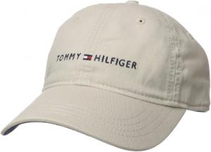 Мужская бейсболка Tommy Hilfiger из хлопка с регулируемым логотипом, Tommy Stone