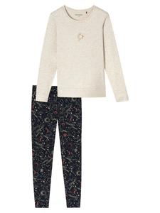 Пижама SCHIESSER  Family, Mottled Beige