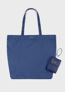 Брелок для сумки в полоску и эко-сумка