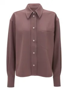 Рубашка с длинными рукавами VICTORIA BECKHAM, розовый