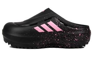 Adidas OZWAVE CLOG устойчивые к истиранию закрытые тапочки унисекс черно-розовые, цвет Black Pink