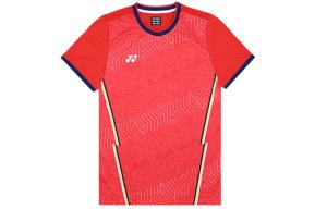 Футболка мужская YONEX, рубиново-красная
