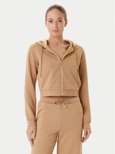 Свитшот regular fit V5YQ06 KBSL2 Guess, коричневый