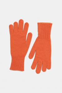 Шерстяные перчатки United Colors Of Benetton, оранжевый