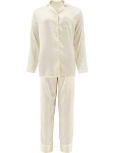 Erwin Müller Атласная пижама кремового цвета