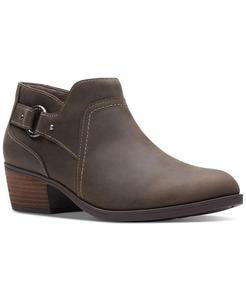 Женские ботильоны с пряжками Charleton Grace до щиколотки Clarks, тан/бежевый