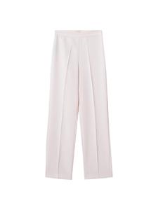 Обычные плиссированные брюки MANGO IGUANA, розовый