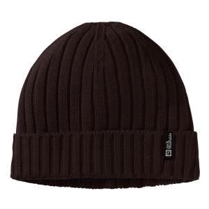 JACK WOLFSKIN Шапка ветрозащитная, дышащая, унисекс - вязаная в рубчик