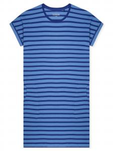 SCHIESSER Ночнушка 'Casual Essentials' в цвете Royal Blue