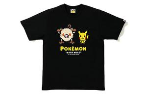 Футболка Pokemon X Bape унисекс A Bathing Ape, белый