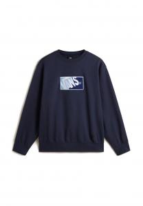 Толстовка Vans ORIGINAL STANDARDS -TONE CREW NECK, Dark Blue