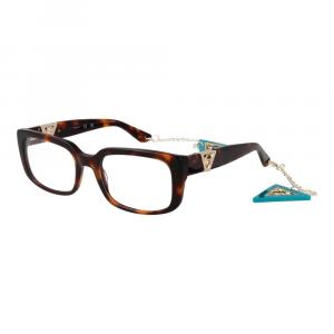 Коричневая оправа для женских очков Guess, коричневый