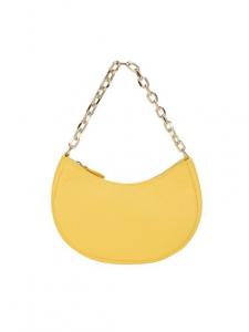 Кожаная сумка через плечо Faina, желтый