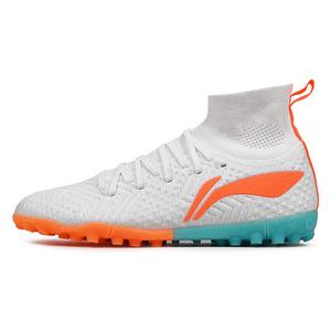 Футбольные бутсы Shadows унисекс с высоким верхом, белые/оранжевые Lining