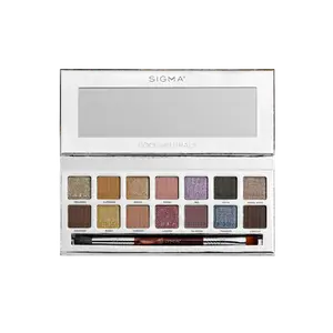 Палитра теней для век холодных нейтральных оттенков Sigma Beauty