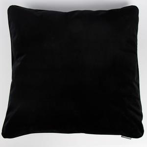 КРАСИВАЯ ЖИЗНЬ. Бархатная подушка черная 70х70см Schöner-Leben